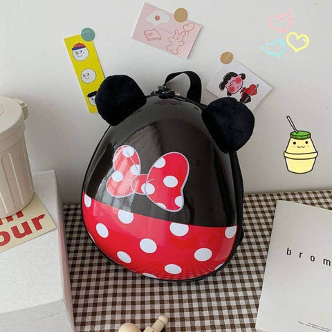 Mickey Mouse Cartoon Eggshell Backpack - Alt View