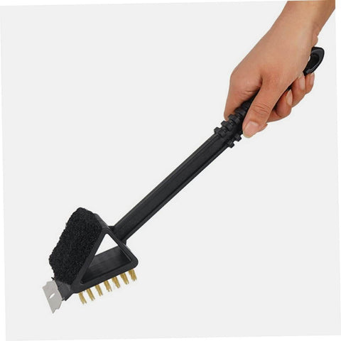 3in1 BBQ Grill Cleaner with Scraper - Alt View