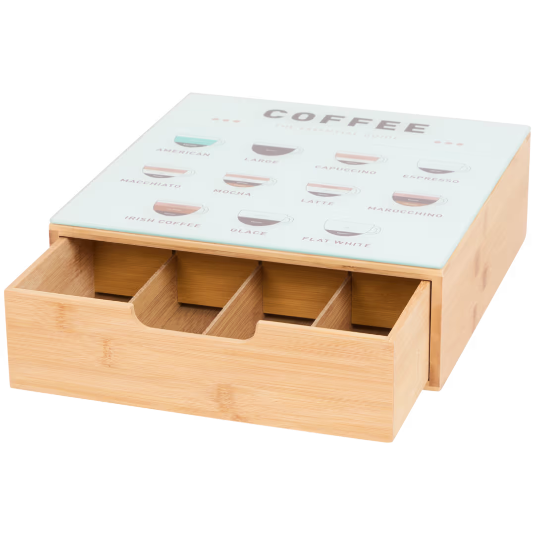 Wooden Coffee Storage Box