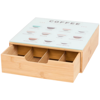 Wooden Coffee Storage Box