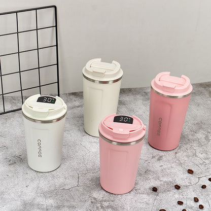 Smart Vacuum Travel Flask With Digital Display (500ml)