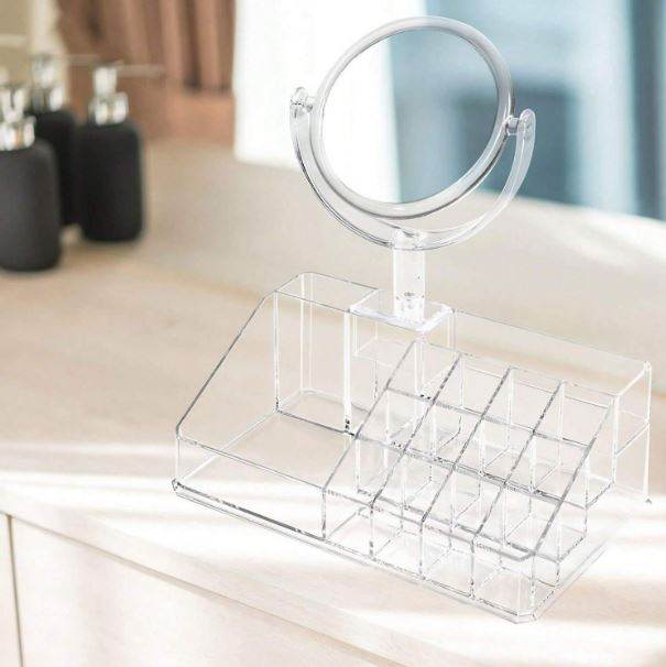 Make Up Organiser with Mirror