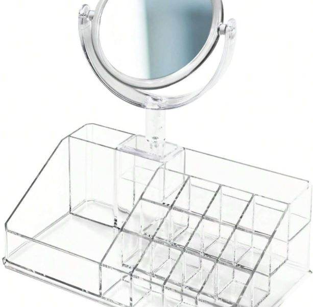 Make Up Organiser with Mirror