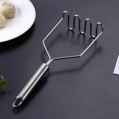 Steel Potato Masher - Alt View