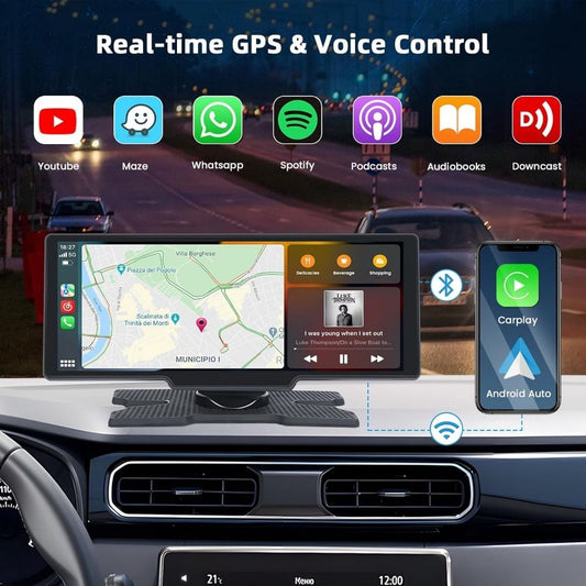 Portable HD Touch Screen Car Multimedia Player