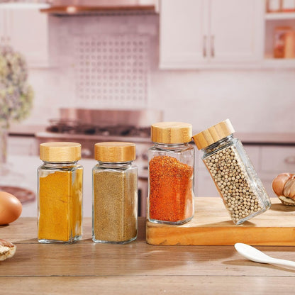 Spice Jar Containers Set (120ml)(12 pcs)