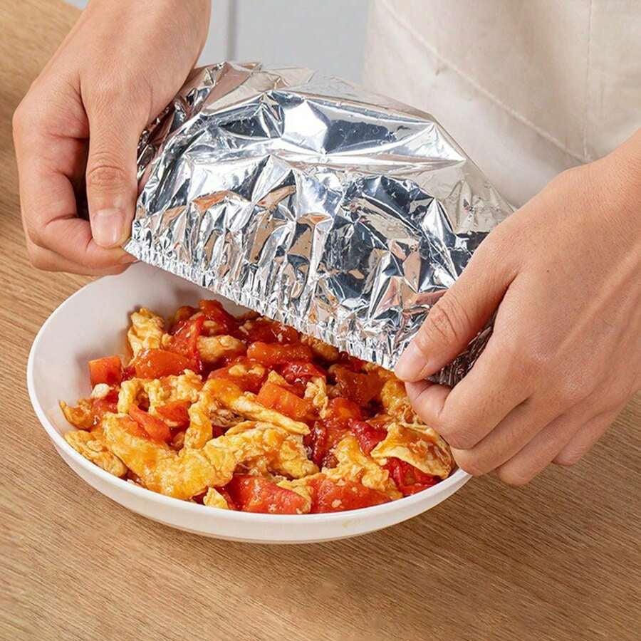 Reusable Aluminium Foil Food Covers (38cm)(10 pcs)