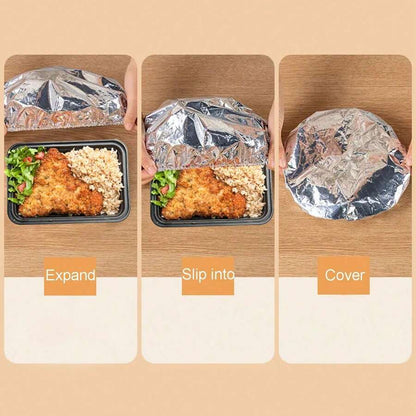 Reusable Aluminium Foil Food Covers (38cm)(10 pcs)