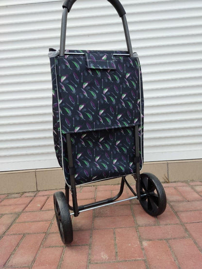 Heavy Duty Shopping Trolley Bag on Wheels