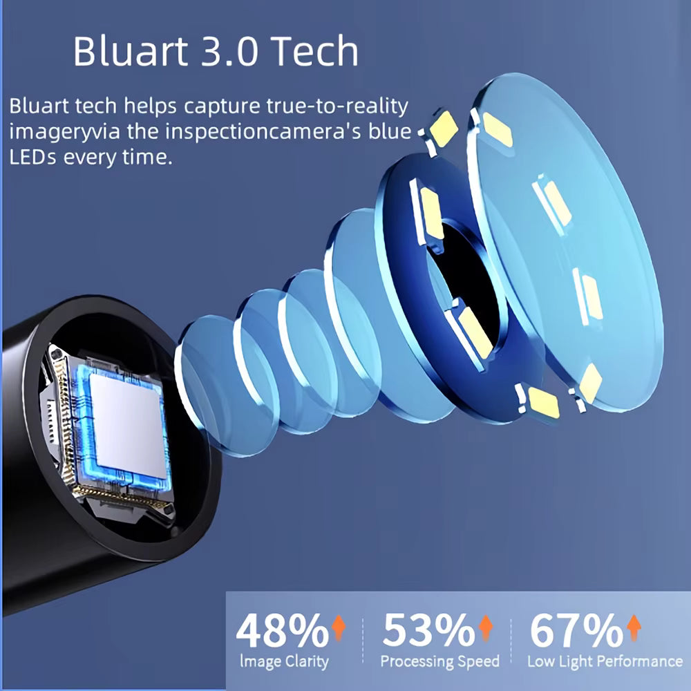 Industrial Endoscope Inspection Camera (4.3 Inch Display)