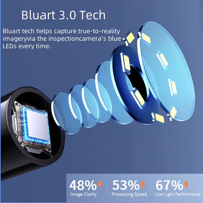 Industrial Endoscope Inspection Camera (4.3 Inch Display)