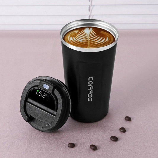 Smart Vacuum Travel Flask With Digital Display (500ml)