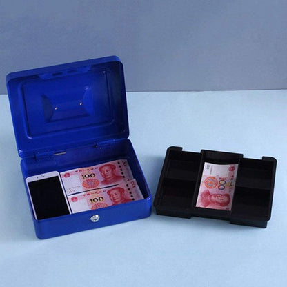 Metal Cash Box (Small)(15x12x7.8cm)