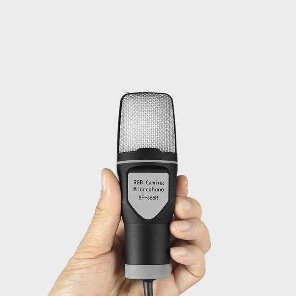 Full RGB Capacitor Desktop Microphone - DMC Wholesale