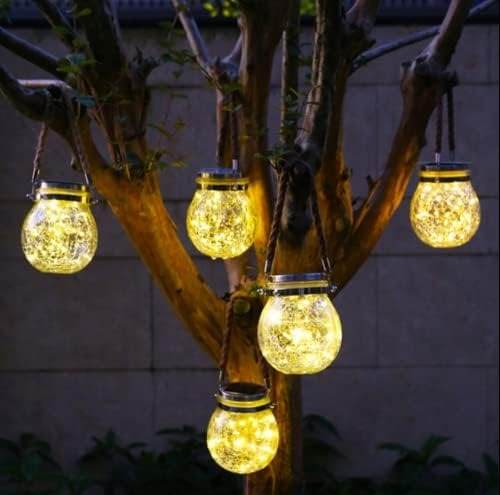Glass Lanterns (Warm White) - DMC Wholesale