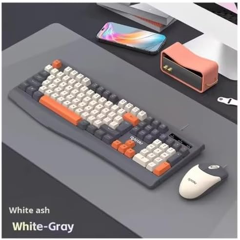 RetroForge Wired Keyboard And Mouse Combo