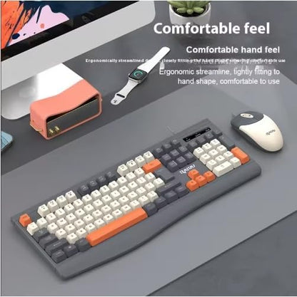 RetroForge Wired Keyboard And Mouse Combo