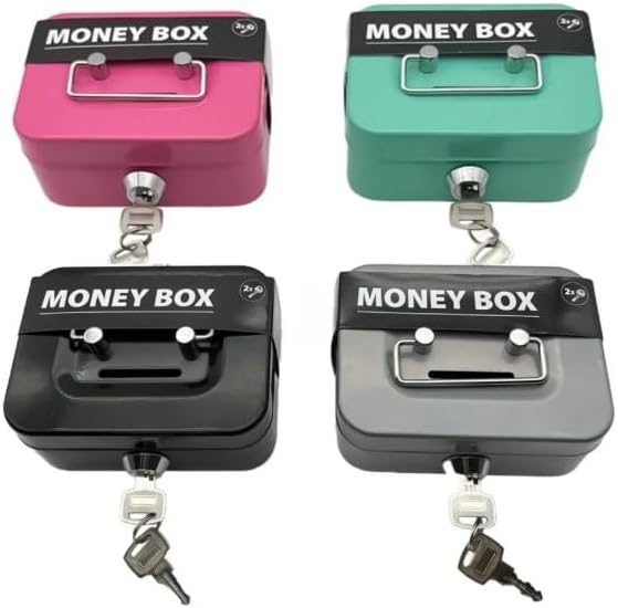 Metal Cash Box (11.5x8.5x5cm)