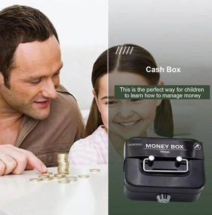 Metal Cash Box (11.5x8.5x5cm)