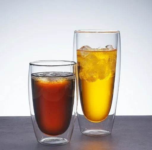 Double Walled Glass Cup (350ml) - DMC Wholesale