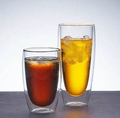 Double Walled Glass Cup (350ml) - DMC Wholesale