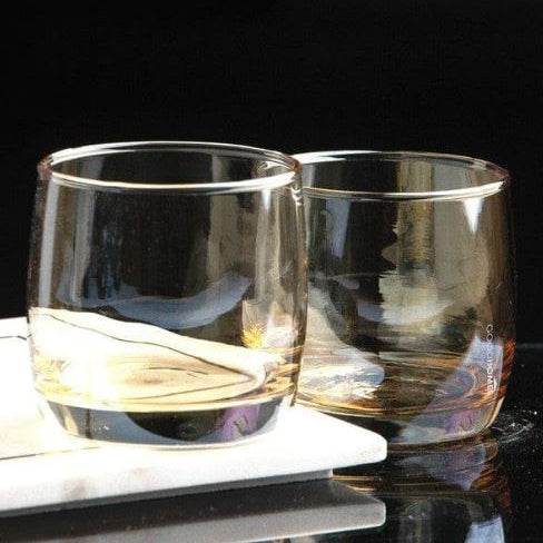 Blowing Tumbler Heavy Base Whiskey Glasses (6 pcs)(330ml) - DMC Wholesale