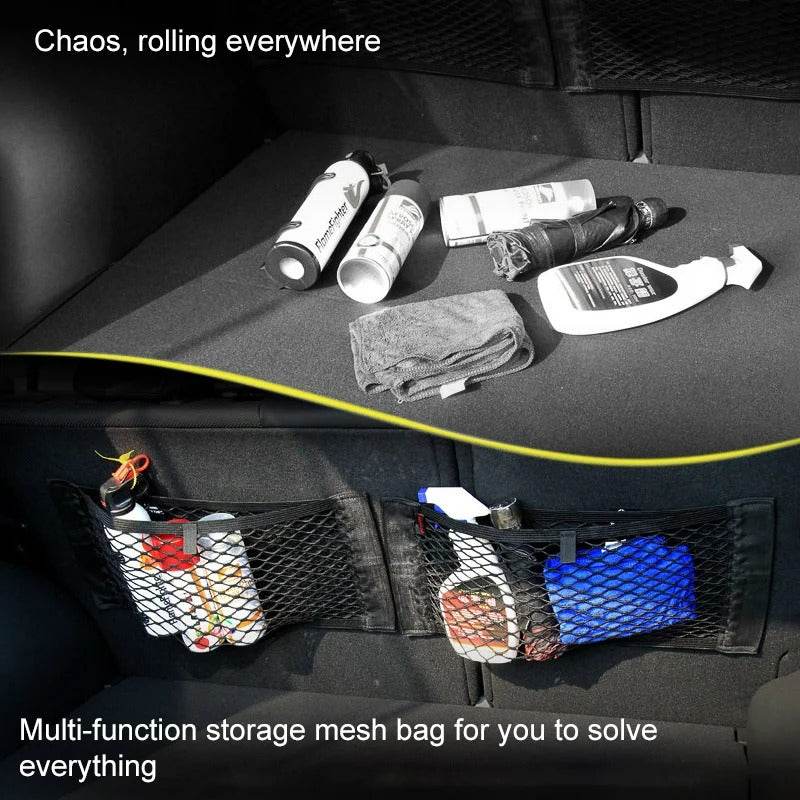 Rear Trunk Storage Elastic Net - DMC Wholesale
