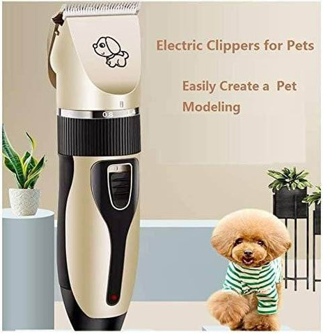 Rechargeable Pet Grooming Hair Clipper - Alt View