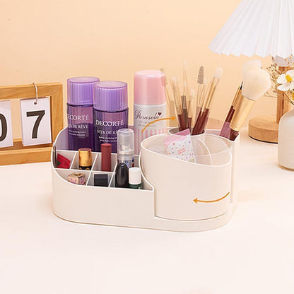 Multi Compartment Plastic Desk Organiser