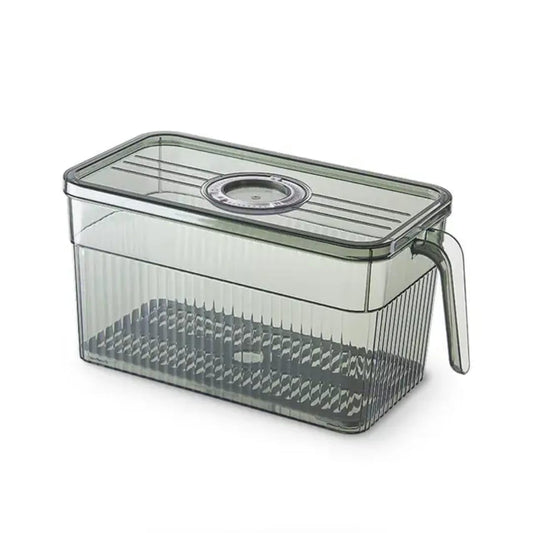 Transparent Fridge Storage Container With Handle (Each)