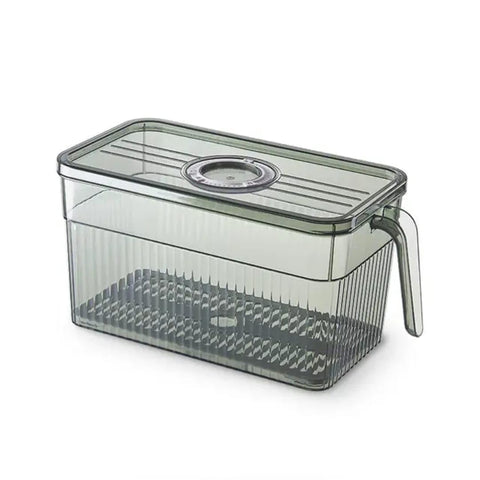 Transparent Fridge Storage Container With Handle (Each)