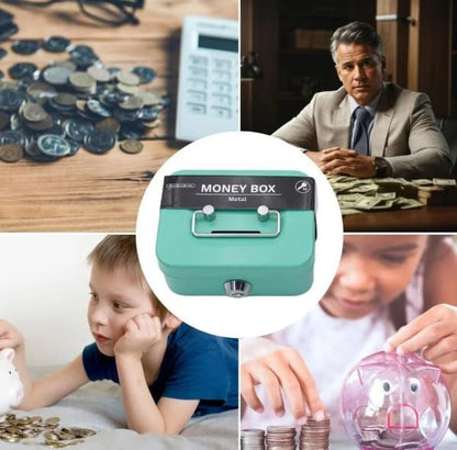 Metal Cash Box (11.5x8.5x5cm)