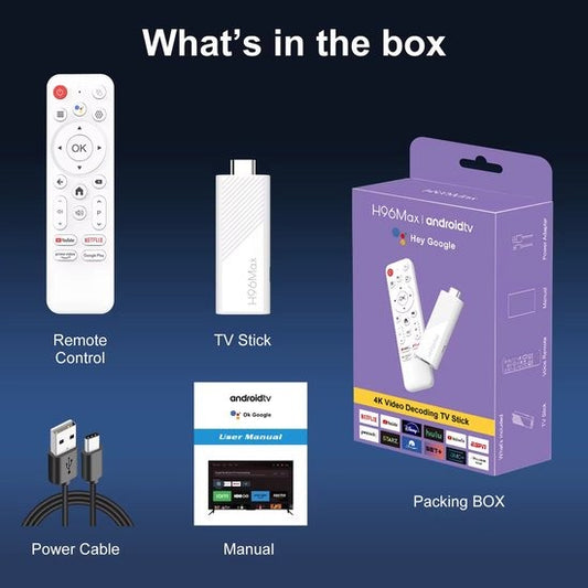 4K Android TV Stick with Voice Remote