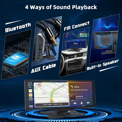 Portable HD Touch Screen Car Multimedia Player