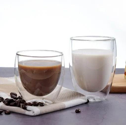 Double Walled Glass Cup (350ml) - DMC Wholesale