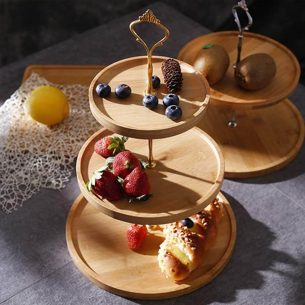 Decorative Cupcakes And Fruit Serving Stand - DMC Wholesale