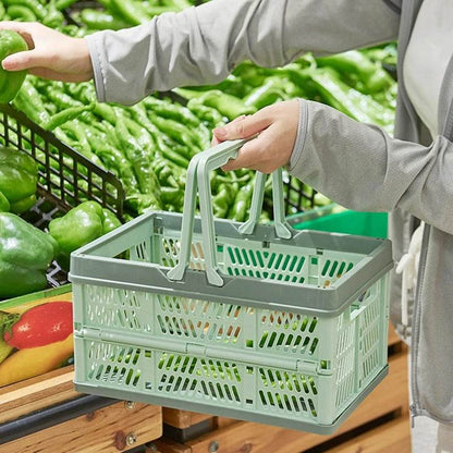 Collapsible Foldable Storage Shopping Basket - DMC Wholesale