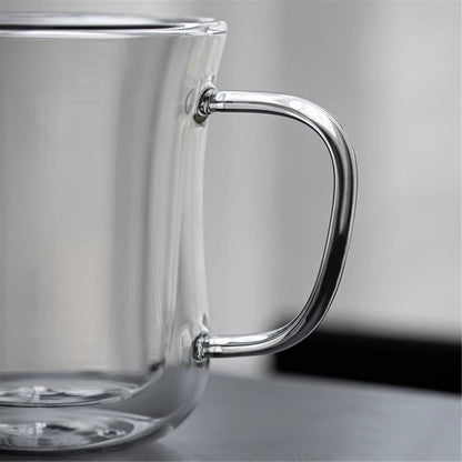 Premium Double Wall Glass Mug (200ml)(Each)
