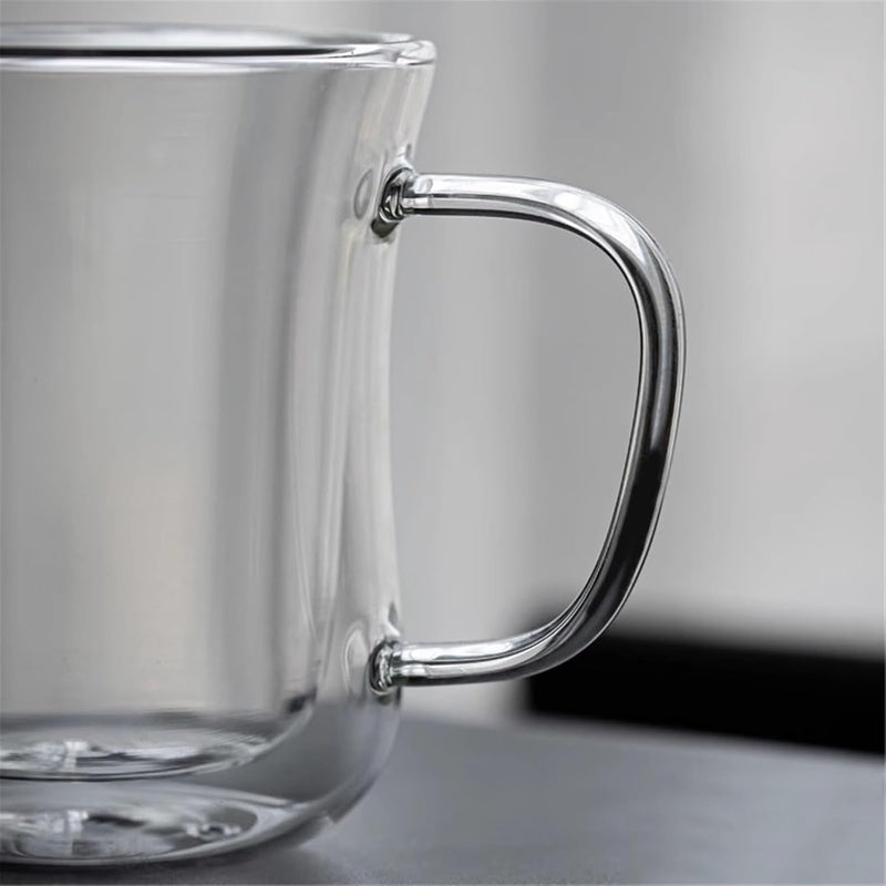 Premium Double Wall Glass Mug (200ml)(Each)