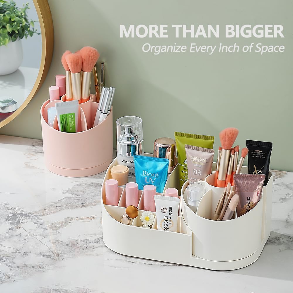 Multi Compartment Plastic Desk Organiser