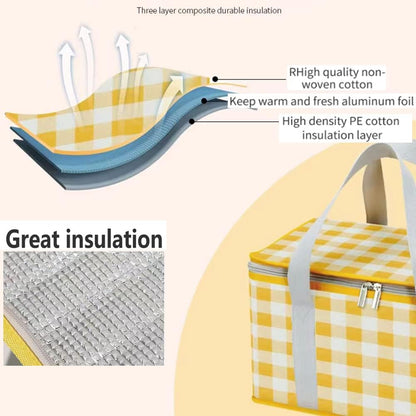 Insulated Reusable Food Picnic Bag