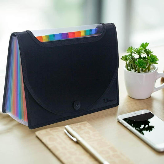 Rainbow Expandable File Organiser (A4) - DMC Wholesale
