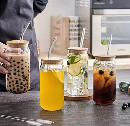 Elegant Ultra Durable Clear Glass Cup (380ml)(Each) - DMC Wholesale