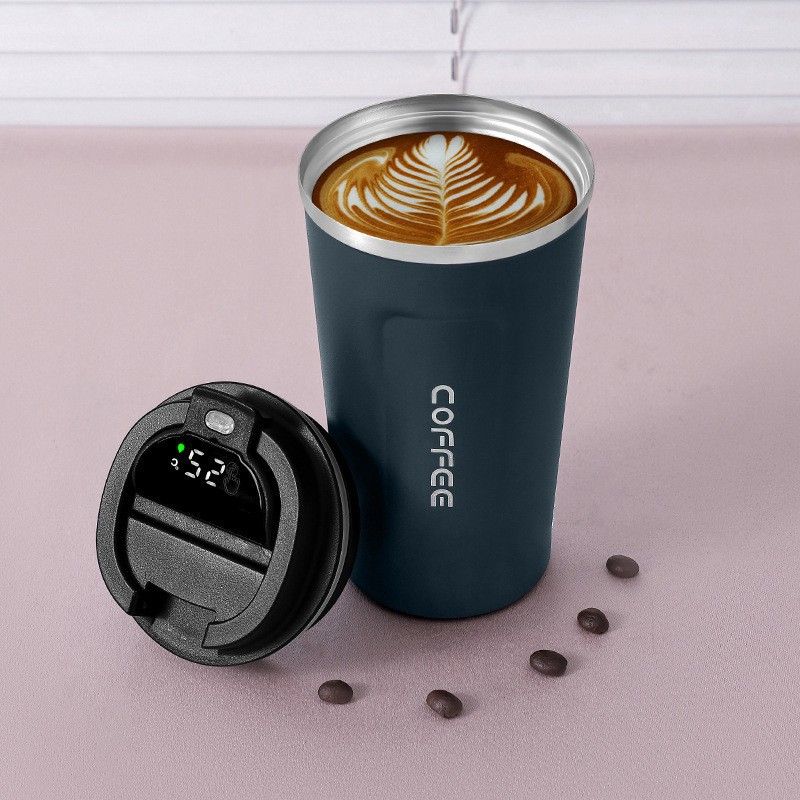 Smart Vacuum Travel Flask With Digital Display (500ml)