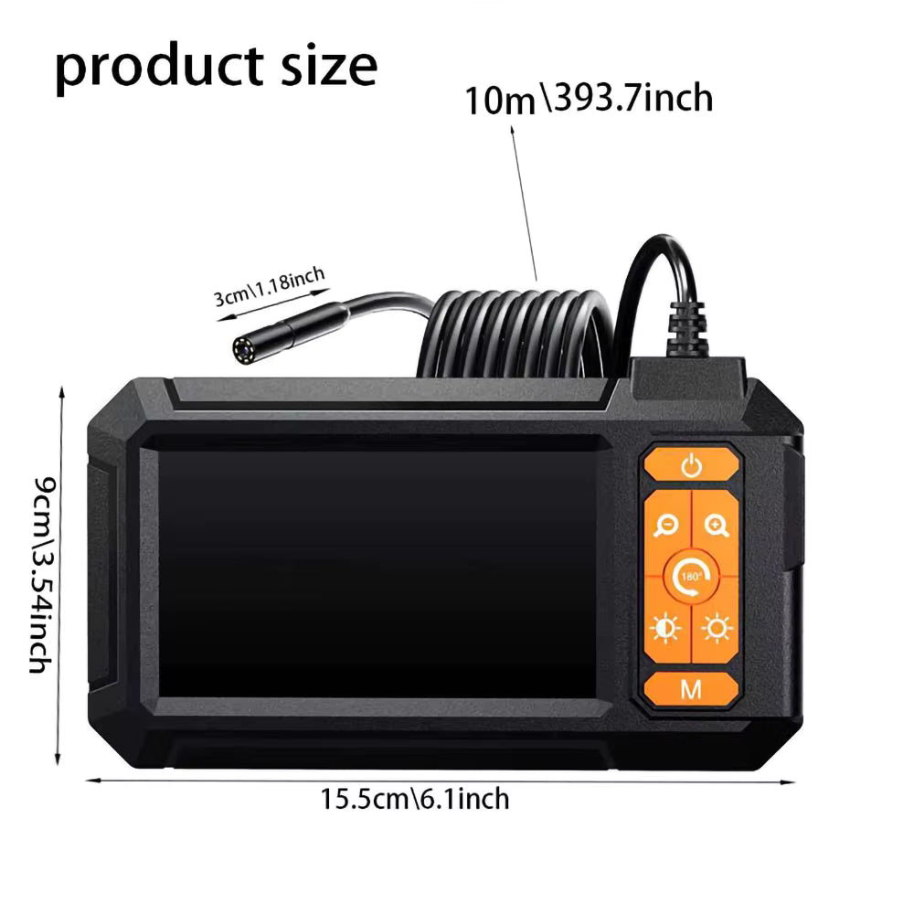 Industrial Endoscope Inspection Camera (4.3 Inch Display)