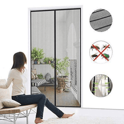 Magic Mesh Screen Door Combo