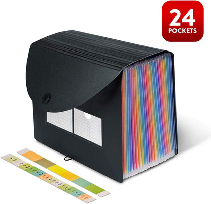 Expanding File Organiser (24 Pockets)