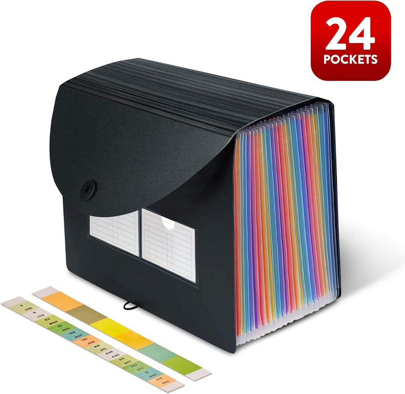 Expanding File Organiser (24 Pockets)