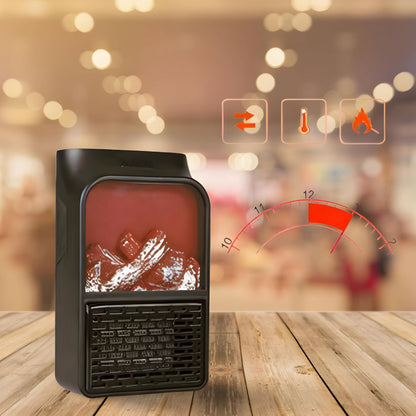Portable Electric Flame Heater (1000W)