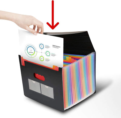 Expanding File Organiser (24 Pockets)
